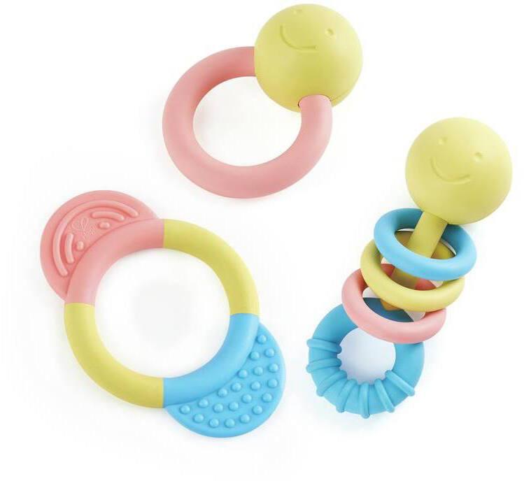 Coffret d&rsquo;Anneaux et Hochets de Dentition en Riz Hape