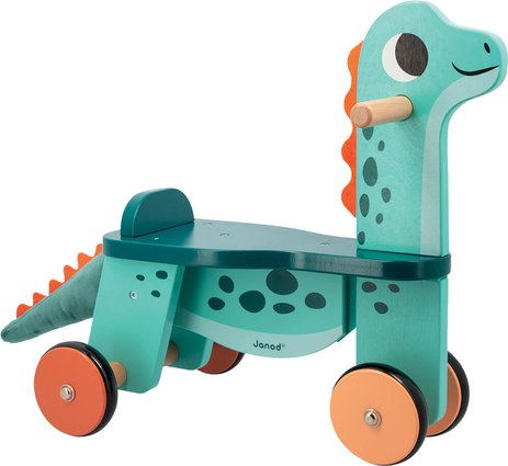 Porteur en bois Janod Portosaurus