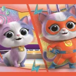Puzzle 4 en 1 Super Kitties Clementoni