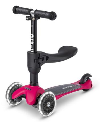 Trottinette évolutive Mini Micro 3en1 Deluxe Lite LED (Mote)