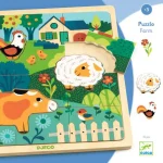 Puzzlo Farm Djeco, 12 pièces