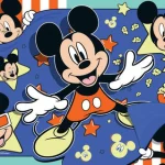 Puzzles 2 x 24 pièces Mickey au cinéma Ravensburger
