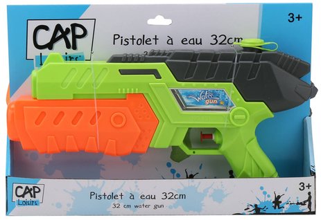 Pistolet à eau Cap 32 cm double buse