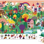 Puzzle d'observation Contes Janod, 24 pièces