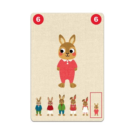 Jeu de cartes coopératif Familou Djeco