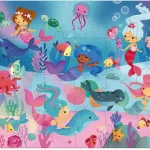 Puzzle Sirènes Janod, 24 pièces