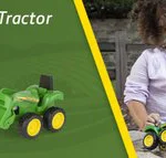 Bac à sable camion John Deere Tomy