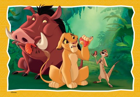 Puzzles 2 x 24 pièces Le Roi Lion Ravensburger