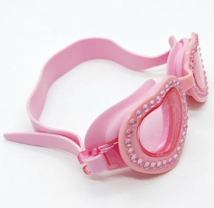 Lunettes de piscine enfant Sidj cœur et strass