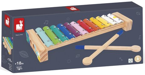 Xylophone en bois Janod 12 tonalités