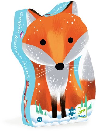 Puzzle Ginger le petit renard Djeco, 24 pièces