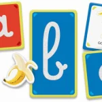 Lettres tactiles rugueuses Montessori Clementoni