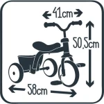 Tricycle Smoby Rookie