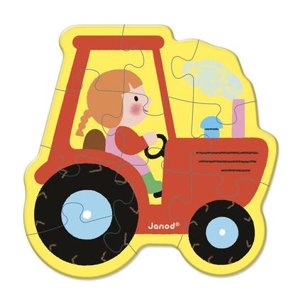 5 puzzles évolutifs Ferme Janod