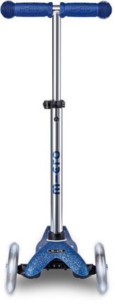 Trottinette Mini Micro Deluxe Glitter LED (Bleu)
