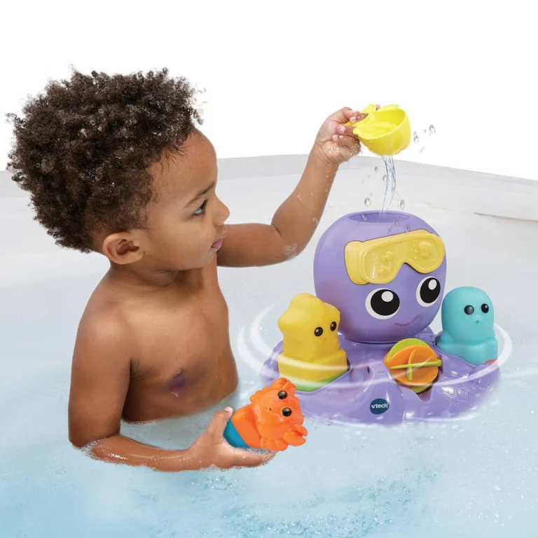 Toupie de Bain Pieuvre Julie VTech Baby