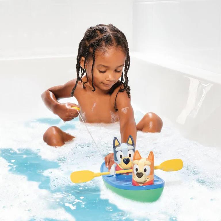 Canoë de Bain Bluey et Bingo Tomy Toomies