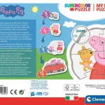 Puzzle Peppa Pig 3-6-9-12 pièces Clementoni