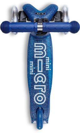 Trottinette Mini Micro Deluxe Glitter LED (Bleu)