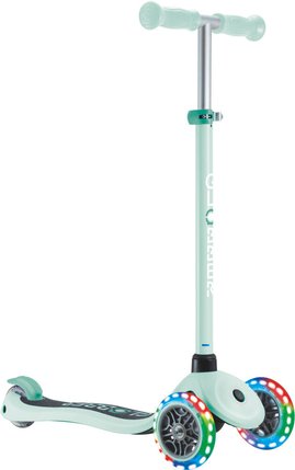 Trottinette 3 roues Globber Primo Lights (Vert menthe)