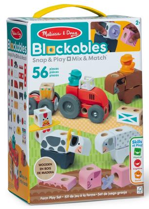 Blocs à emboîter Melissa & Doug Blockables La Ferme
