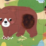 Puzzle tactile Forêt Janod, 20 pièces
