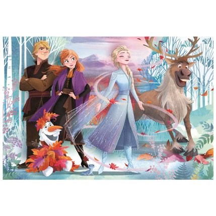 Puzzle Supercolor Maxi 24 pièces La Reine des Neiges 2 Clementoni