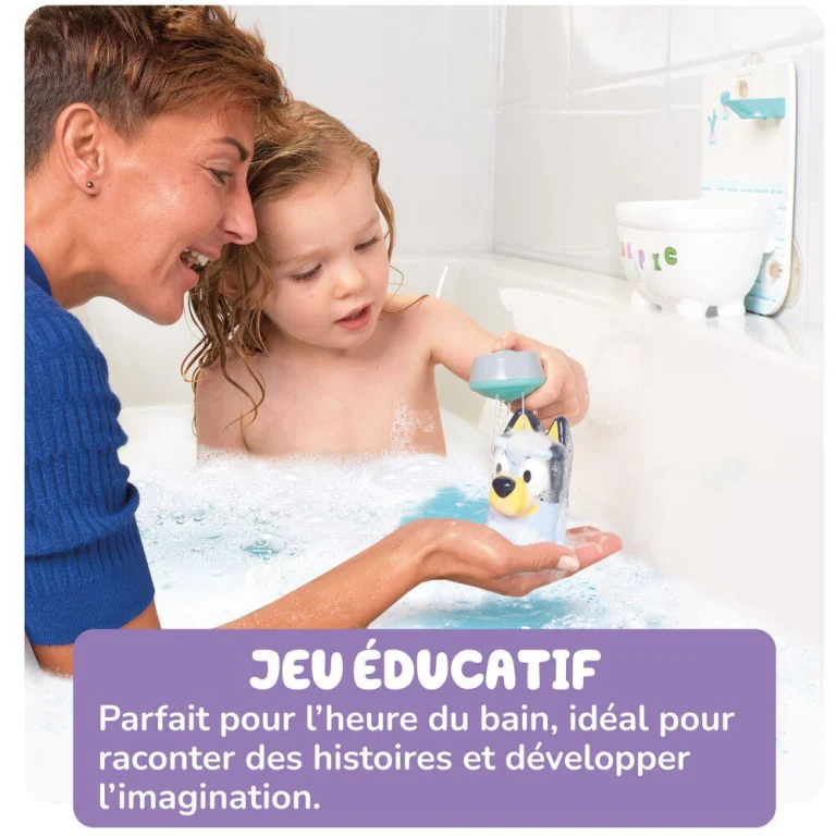 Bluey Prend son Bain Tomy Toomies