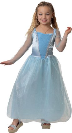 Déguisement princesse Adèle robe bleue
