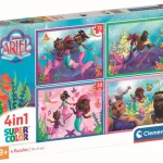 Puzzle 4 en 1 Ariel Clementoni