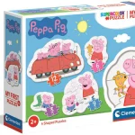 Puzzle Peppa Pig 3-6-9-12 pièces Clementoni