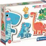 Mon Premier Puzzle Dinosaures Super Color Clementoni