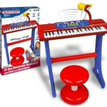 Clavier enfant Bontempi 37 touches avec micro et pieds