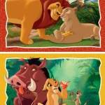 Puzzles 2 x 24 pièces Le Roi Lion Ravensburger