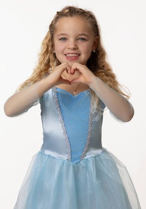 Déguisement princesse Adèle robe bleue