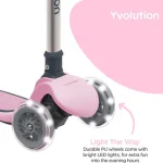 Trottinette 3 roues Yvolution Y Glider Air (Rose)
