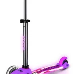 Trottinette Mini Micro Deluxe Glow LED (Rose)
