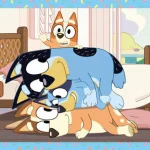 Puzzle 4 en 1 Bluey Clementoni