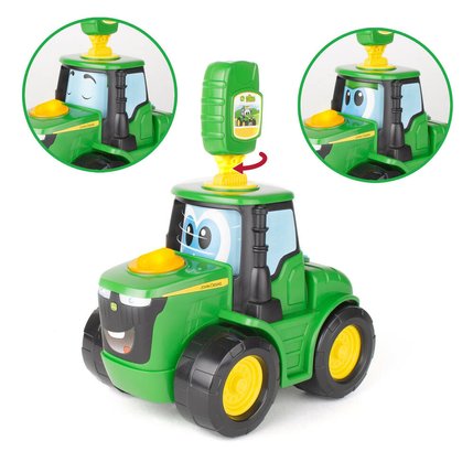 Tracteur interactif Tomy Johnny Key & Go