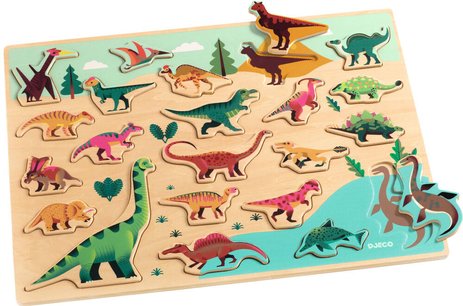 Puzzlo Dino Djeco, 22 pièces