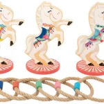 Jeu d'anneaux chevaux Janod