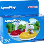 2 Bateaux à Voile et Figurines Aquaplay
