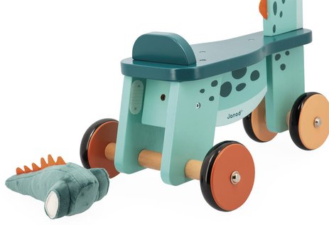 Porteur en bois Janod Portosaurus