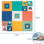 Jumbo Tapis Mousse 15 dalles Ludi