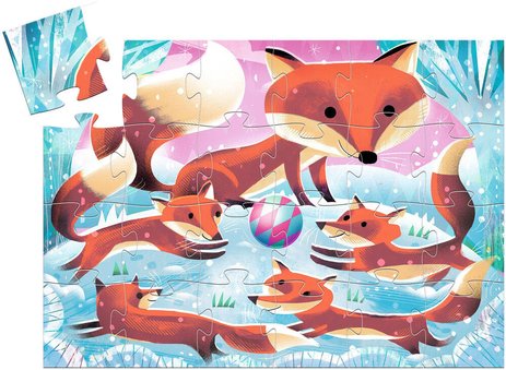 Puzzle Ginger le petit renard Djeco, 24 pièces