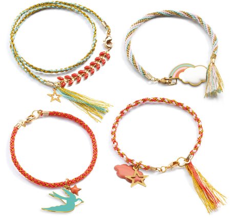 Coffret bracelet kumihimo Djeco Céleste