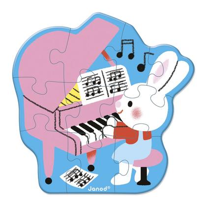 5 puzzles évolutifs Musique Janod