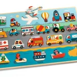 Puzzlo Vroom Djeco, 22 pièces