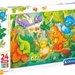 Puzzle Maxi 24 pièces Dinos Happy Oasis Clementoni