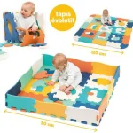 Bords et coins pour tapis de dalles Ludi